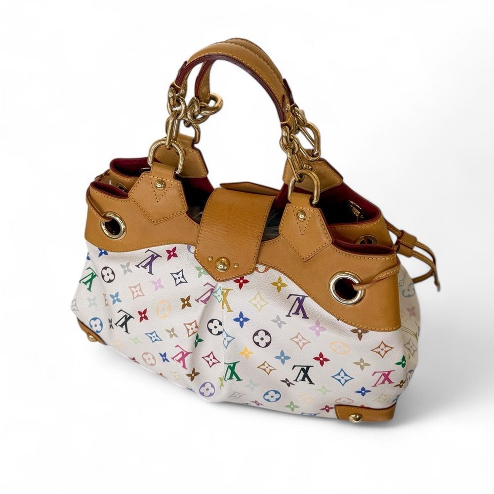 LOUIS VUITTON Murakami White Multicolor Ursula Bag - Picture 8 of 15